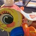 RESERVED FOR SANDRINE - Fisher Price Queen Buzzy Bee No. 444 - 1972 - Vintage Queen Buzzy Bee in Box
