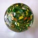 Vintage Multi-Colored Glass Paperweight
