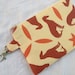 Orange Greyhounds Small Zippered Pouch
