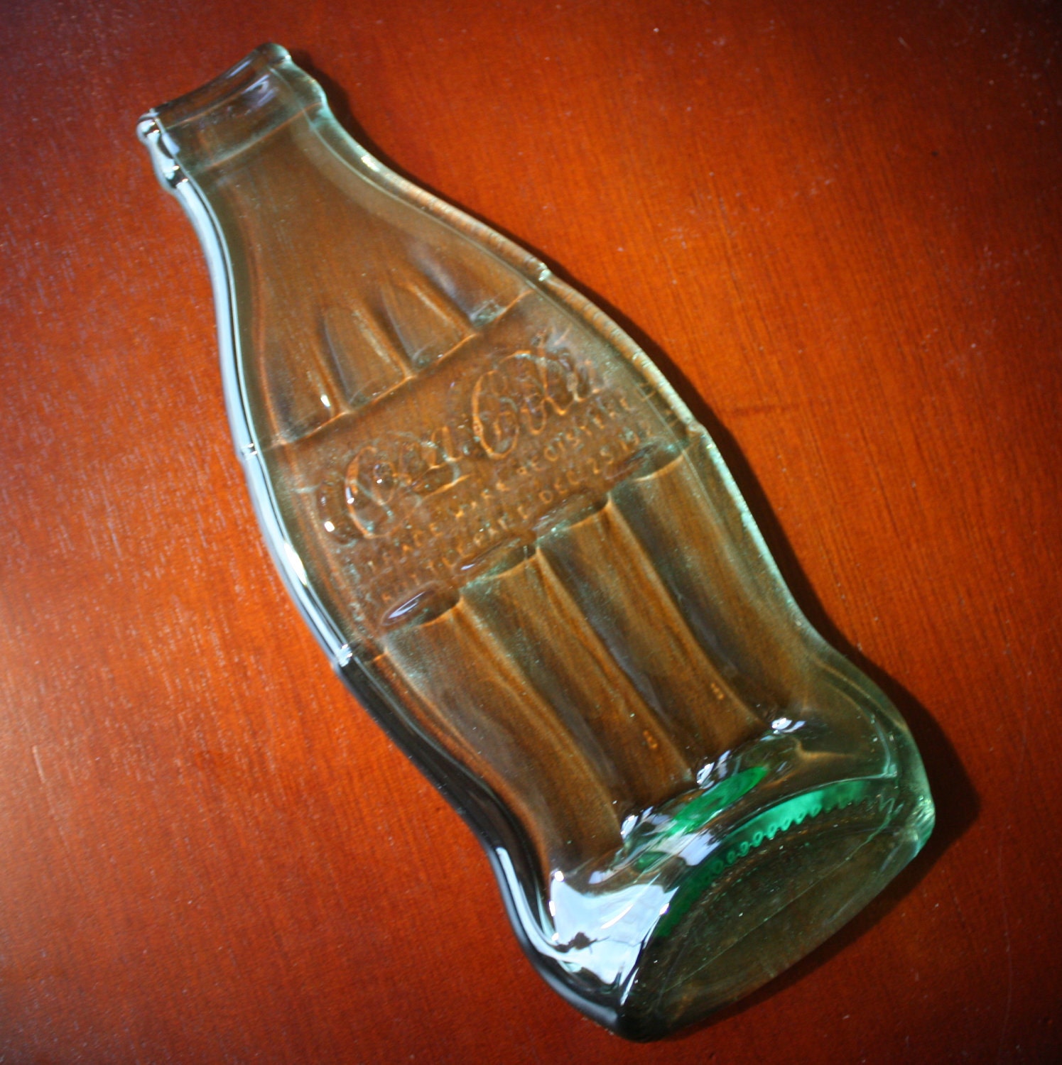 COLA Bottle Spoon Rest Made from a Recycled CocaCola®