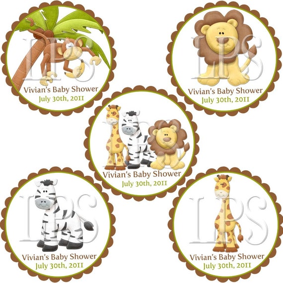 Gallery Printable Safari Cupcake Toppers