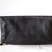 FOLDOVER- Folded Leather Clutch in Black