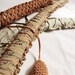 3 very vintage homemade coat hangers - my maiden aunt
