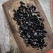 antique glass beads and sequins- victorian french jet - bulk lot - mixed styles