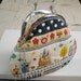 Lovely Castle in The Garden - Quilting Purse