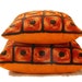 Crochet Cushion Pillow Cover set "Sunshine" - 12'' and 15" free shipping