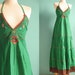 Smile Beauty Long Dress Maxi Dress ..... Cotton Embroidered Evening Dress Beach Floral Sundress