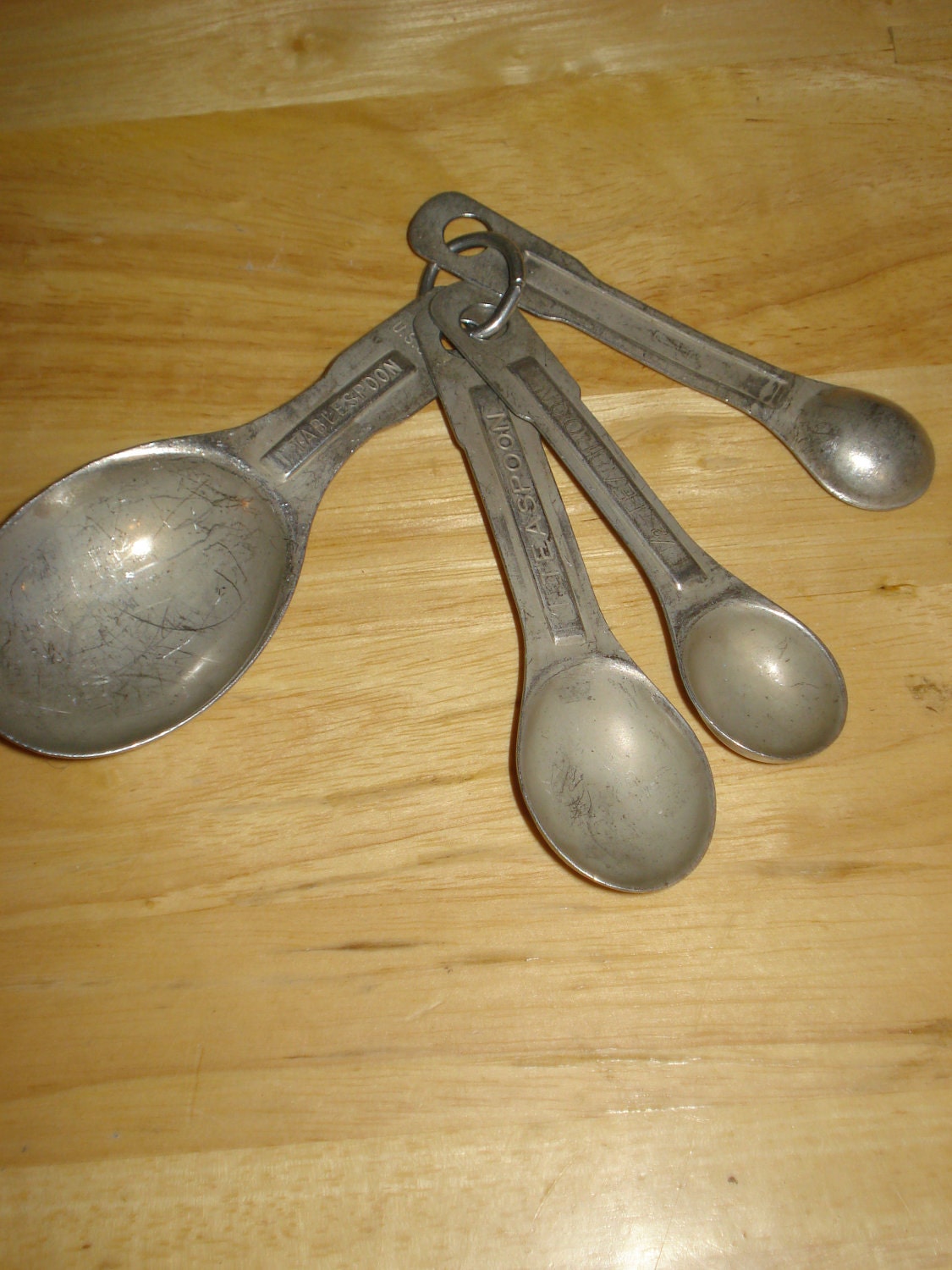 Vintage Aluminum Measuring Spoons Kitchen