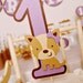 Pretty Puppy Party Smash Cake Topper