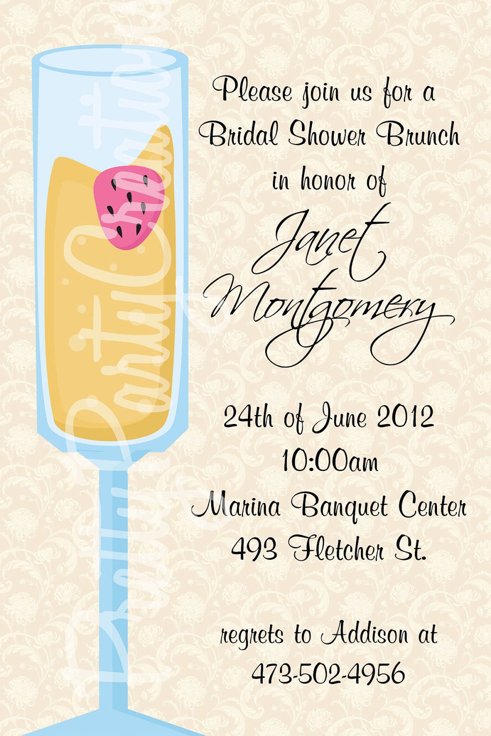 Wedding Breakfast Invitation Wording 8