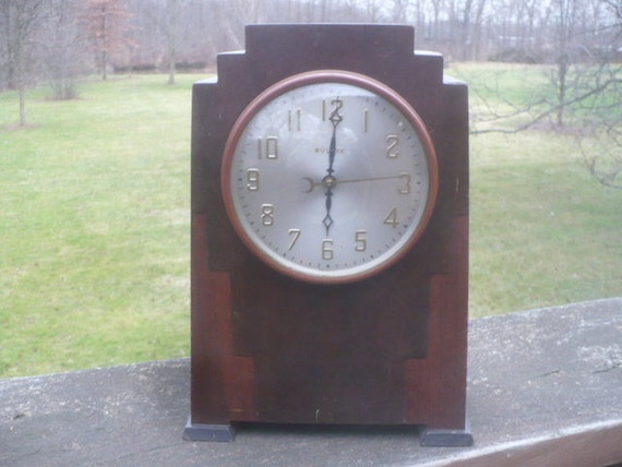 Vintage Bulova Mantle Clock