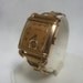 Reserved for Meg Mens Watch Art Deco Gold Rose Link Band