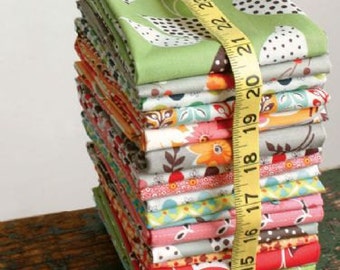 Denyse Schmidt FLEA MARKET FANCY Legacy Collection Complete Set 21 Fat Quarters Retro Vintage Free Spirit Quilting Sewing Fabric