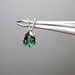Pear Indicolite Tourmaline pendant