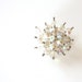 vintage snowflake brooch