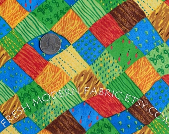 Half Yard Pasture, Farm Out, P&B Textiles, 100% Cotton Fabric