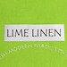 Half Yard Quilter's Linen in Lime, Robert Kaufman, 100% Cotton Fabric