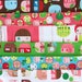 LAST AVAILABLE Fat Quarter Bundle of Appleville Prints by Suzy Ultman for Robert Kaufman Fabrics, 100% Cotton Fabric
