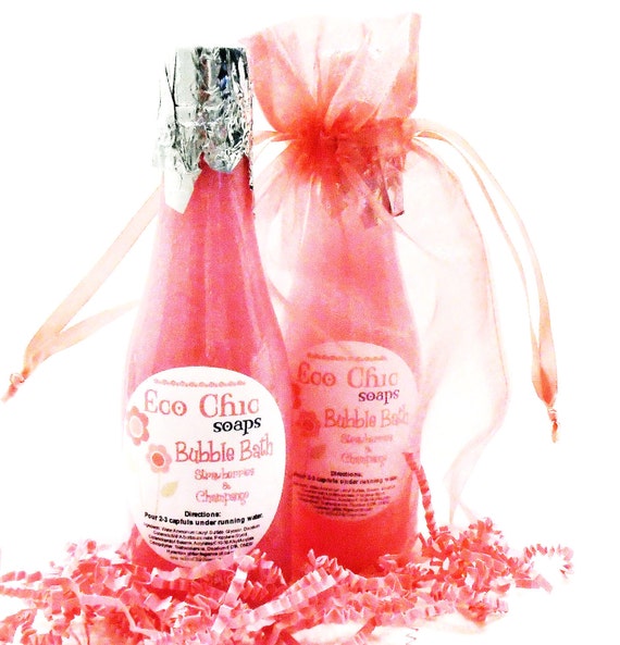 Bubble Bath & Shower Gel Choose your own Scent by EcoChicSoaps