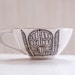 window and door hand drawn illustrations - vintage floral porcelain tea cup