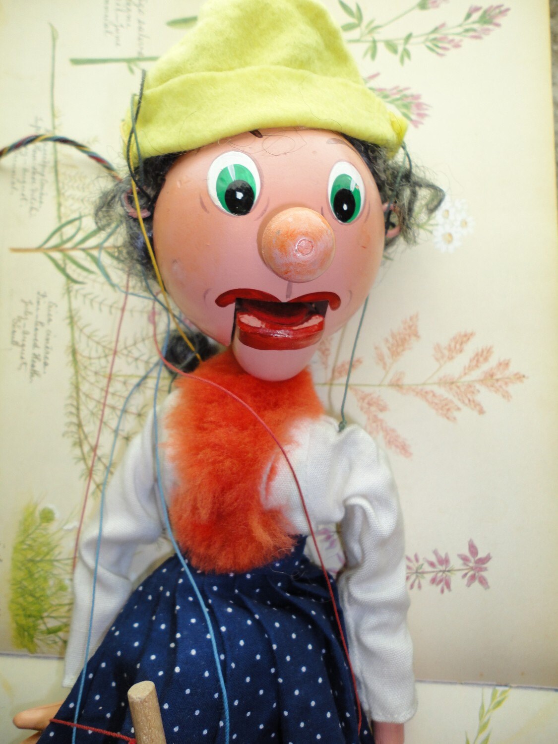 old lady puppets
