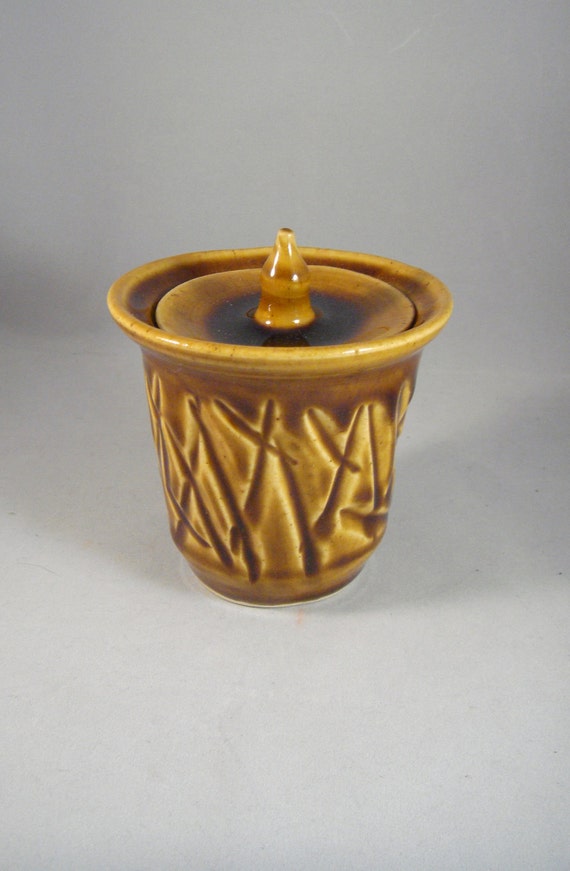 small brown funky jar kitchen canister with lid hand by small brown funky jar kitchen canister with lid hand by