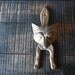 RESERVED // Large Fox Door Knocker // Solid Brass