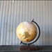 Small World Globe // Wood Base