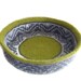 Hand Knit Felted Cat Bed Peruvian Highland Wool Pet Bed Cat Napper - Abeowan