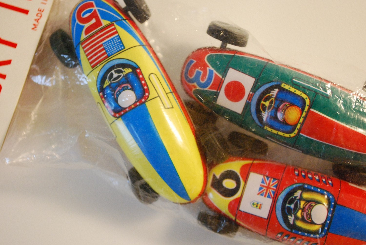 old toy race cars