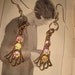 The It Girl Clara Bow Earrings/ FLAPPER jewelry/ Roaring 20s/ Art Deco Style/ Handmade/ Vintage Swarovski stones/Roccoco Baroque