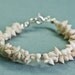 SeaShell Bracelet Beaded Mermaid Upcycled Ivory Creamy Bracelet