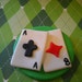 Casino Cupcake Toppers - Edible Fondant Toppers - Set of 12