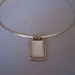 Sterling Silver and MOP Collar Necklace