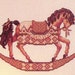 Teresa Wentzler DREAMSCAPE CAROUSEL HORSE Diamond - Counted Cross Stitch Pattern Chart - Just Cross Stitch