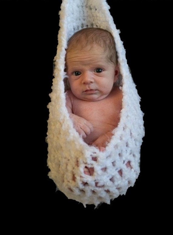 Items similar to Crochet Pattern Newborn Photo prop Stork ...