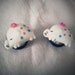 1/2 inch 12mm Plugs White Elephant Animal gauge piercing stretched lobes body art chic fun fashion kawaii
