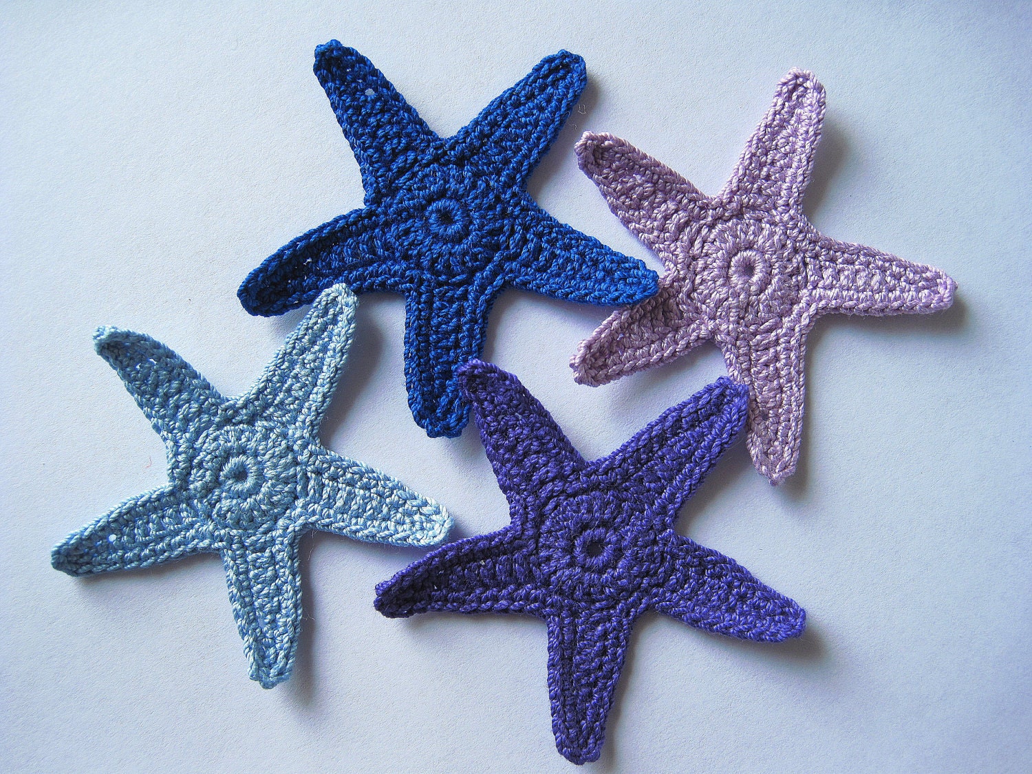 Crochet Starfish Appliques Star Fish Sea Stars Stars in