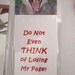 P-O'd Puma Bookmark