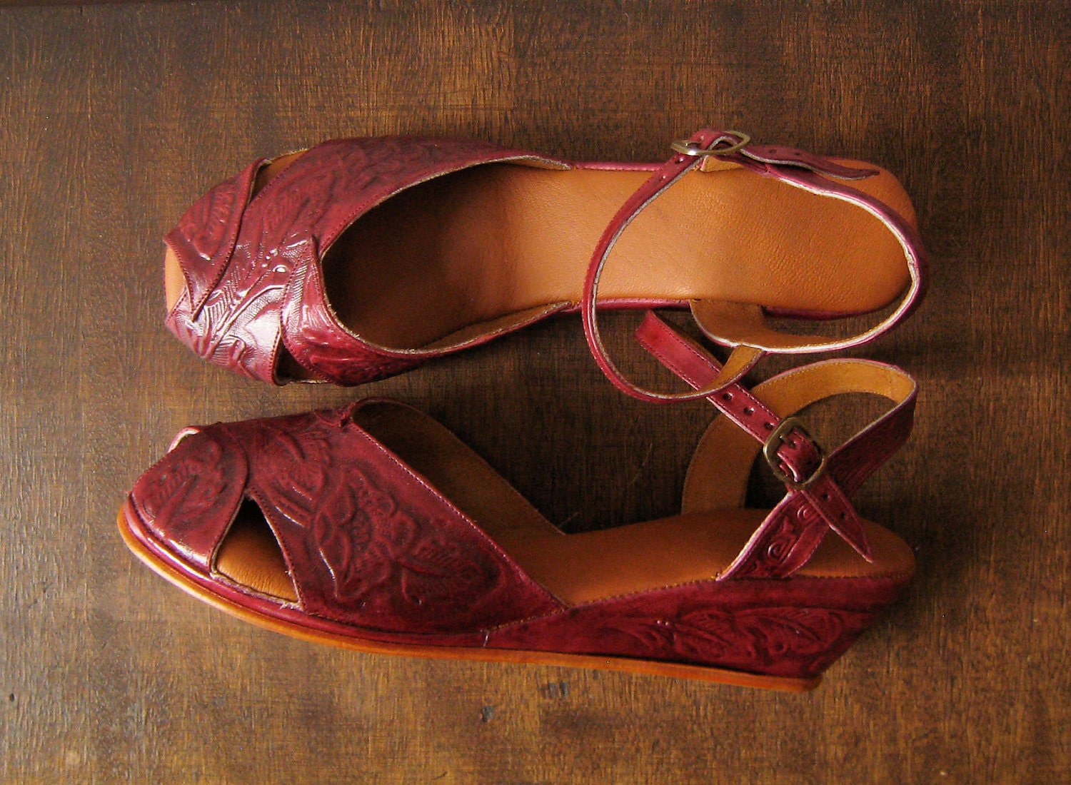 hand tooled wedges