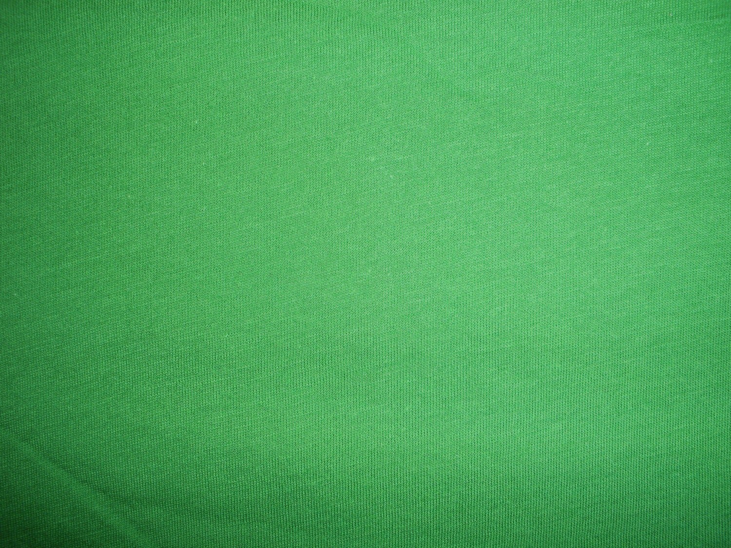 7UP Green TShirt Knit Fabric 1 yard by frombackthen