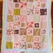 Emily's Bloomers twin sized quilt 52x72 ultra soft and durable