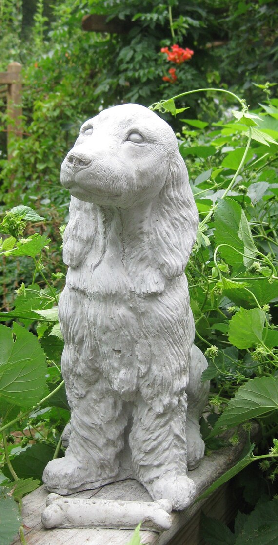 irish setter garden statues