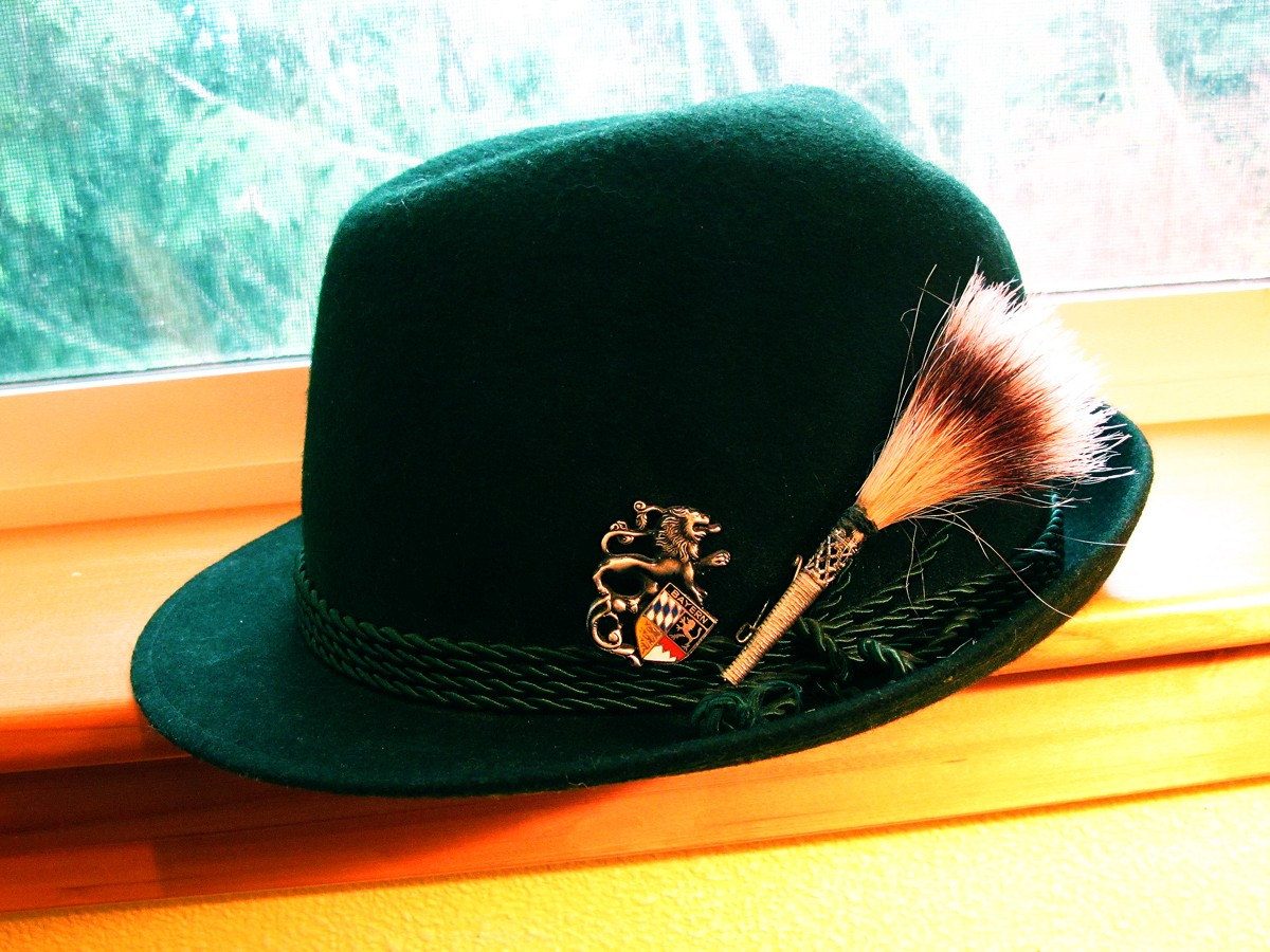 Bavarian Alpine Hat Traditional German Trachten Mt Climbing