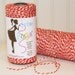 Bakers Twine, 240 Yards Orange Twine - Twisted Twine, Baking Supplies, Packaging, Tags