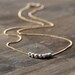 Nuggets Silver & Gold Necklace / Gold Filled Chain / Simple Minimalist Geometric Jewelry