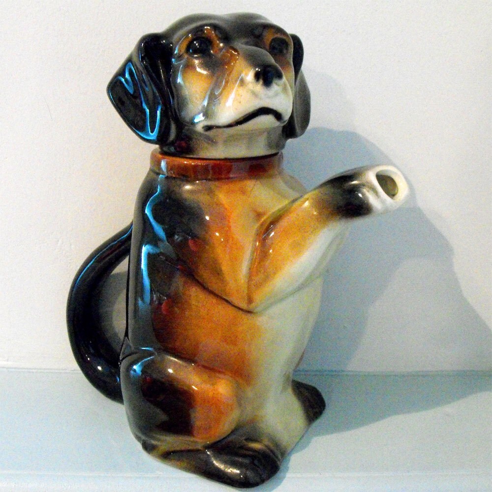 Daschund Dog Teapot