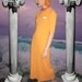DKNY 90s reflective PATCH maxi DRESS