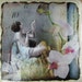 Set of Four Beautiful Ladys Old World Coasters Romantic Scenes FREE US Shipping