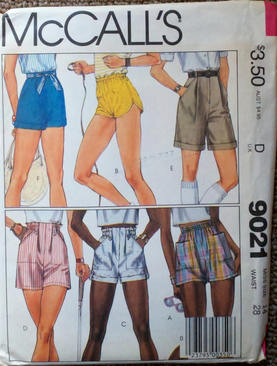 Misses' Shorts Vintage Sewing Pattern McCall's by Sutlerssundries